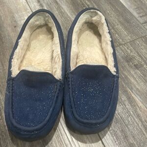 UGG Ansley Slipper Milky Way Dark Denim size 7